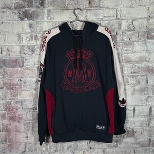 VERY RARE Adidas x Muhammad Ali Vintage Boxing 2006 Washed Sport Hoodie